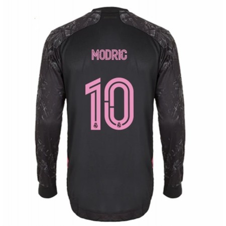 Billiga Fotbollströjor Real Madrid Luka Modric 10 Tredje tröja 2020/21 Långärmad